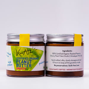 Kwatz Organic Peanut Butter Smooth